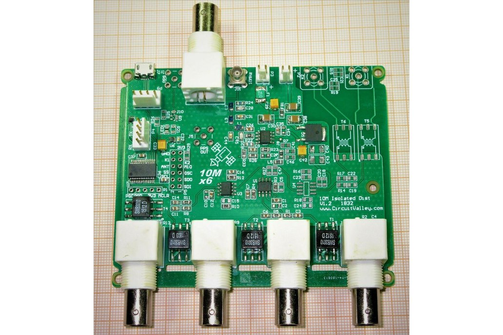 Distribution Amplifier 10Mhz Isolated output 1