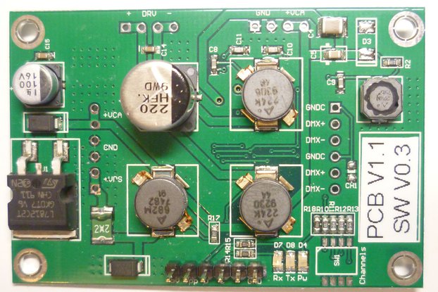 Power Line Modem for DMX512