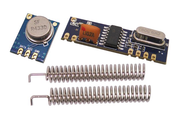 433/315 MHz ASK Transmitter & Receiver Module Kit