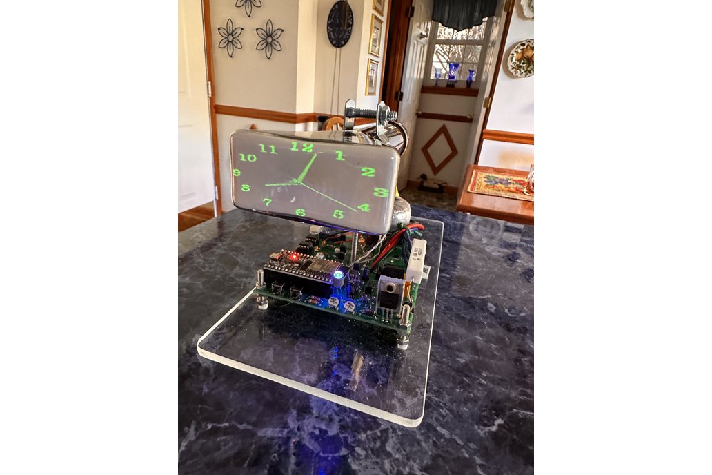 Mini Oscilloscope Clock 3SP1 Cathode Ray Tube 3" 1