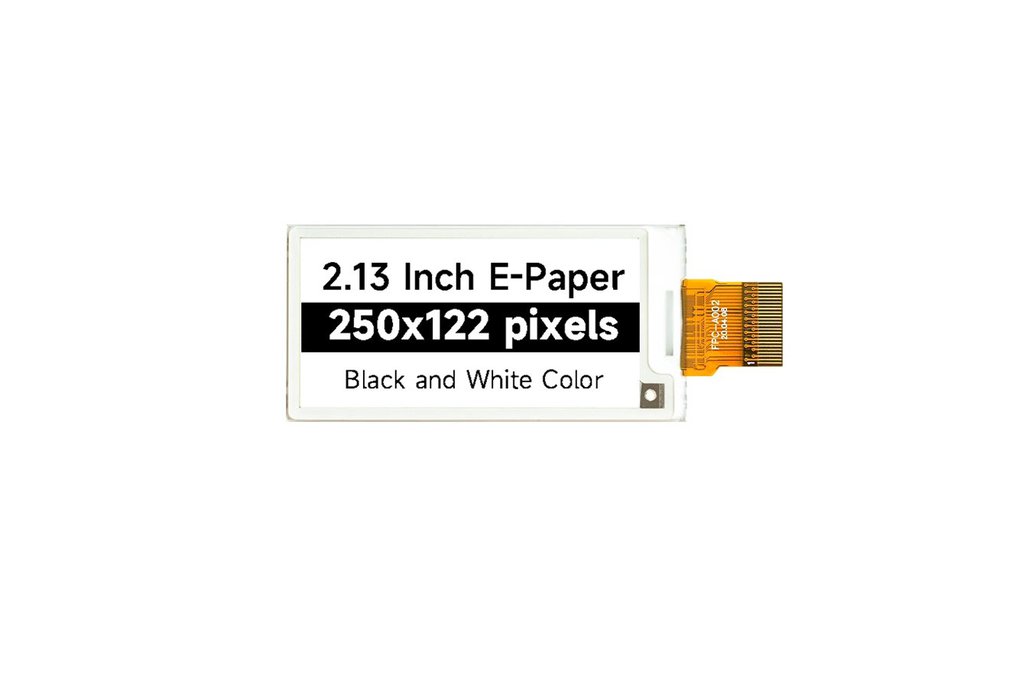 2.13 inch 250x122 E-Ink display HAT for Raspberry 1