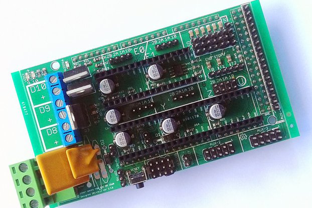 SMART RAMPS + AZSMZ 12864 LCD (For Arduino Due)