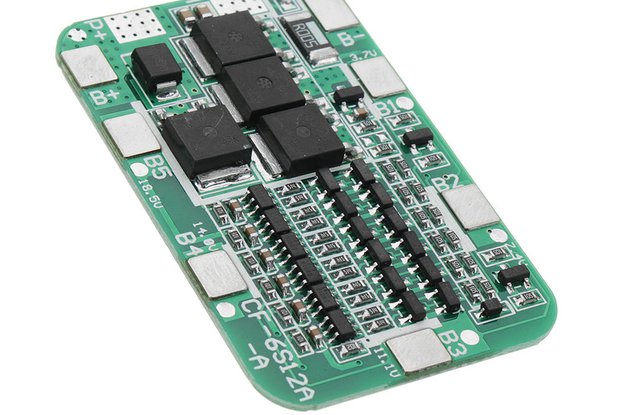 DC 24V 15A 6S PCB BMS Protection Board For Solar