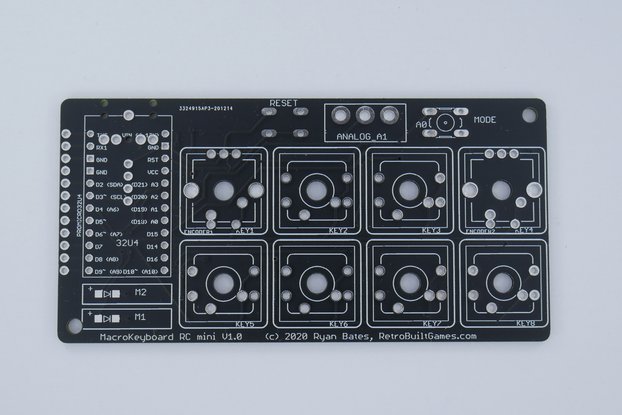 PCB Mini Programmable Macro Keyboard + Encoders
