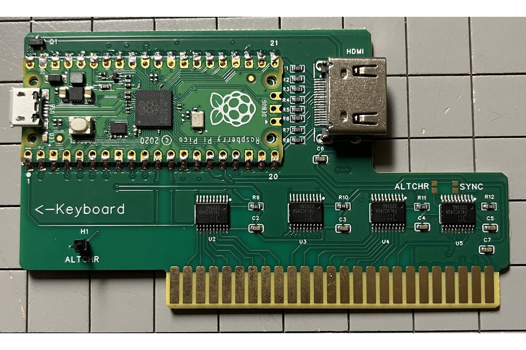APPLE II, II+,IIe DVI HDMI Graphics Card A2DVI 1
