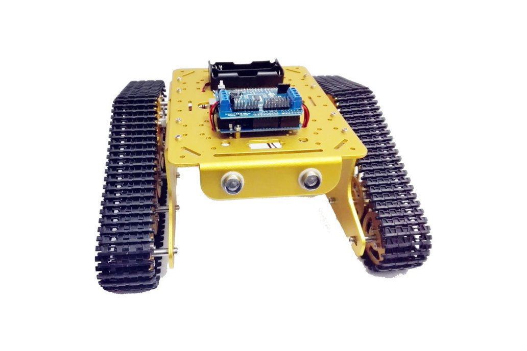 Wireless WiFi metal tank car chassis with arduino 1