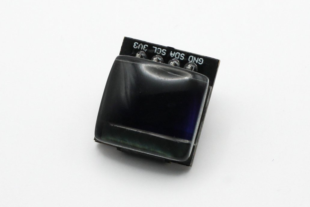 Miniature 0.49" OLED 64x32 Display with Resin Lens 1