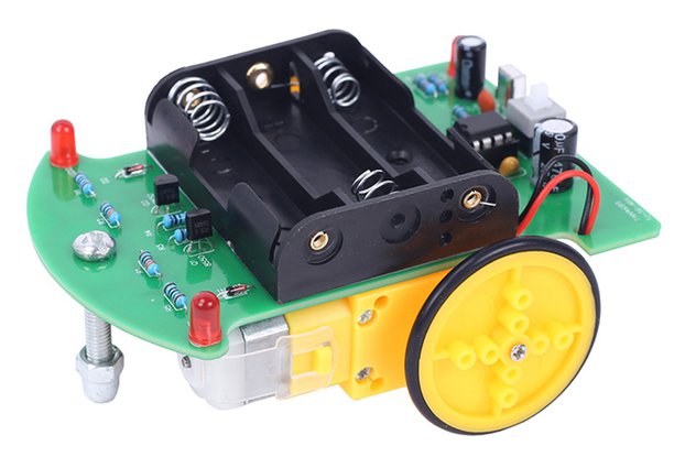 IR Remote Control Car DIY Kit