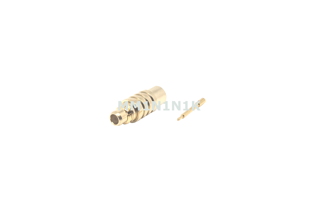 MMCX Plug  Male Connector Crimp for RG405-4pcs 1
