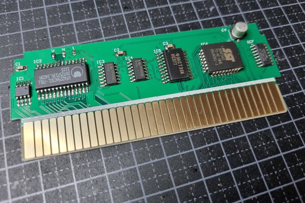 UNROM512 NESMaker Compatible NES PCB, SMD prebuilt