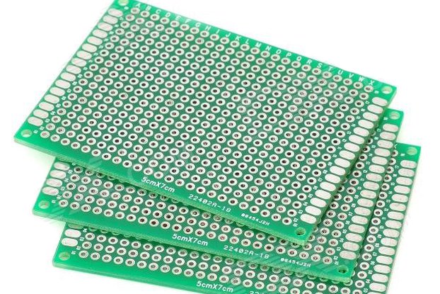 Double-sided prototyping board - 50x70mm