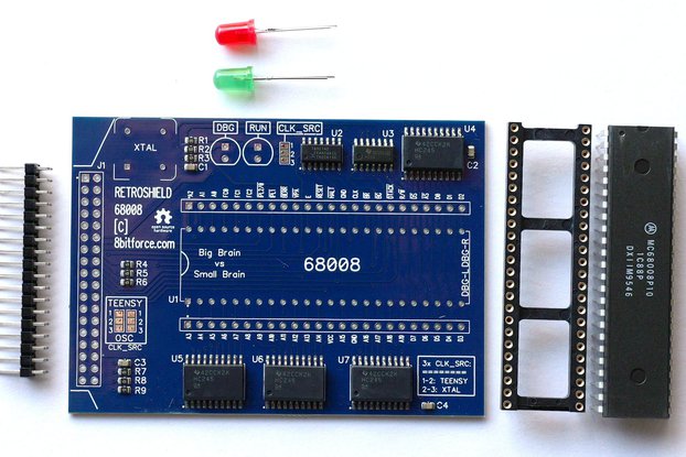 RetroShield 68008 for Arduino Mega