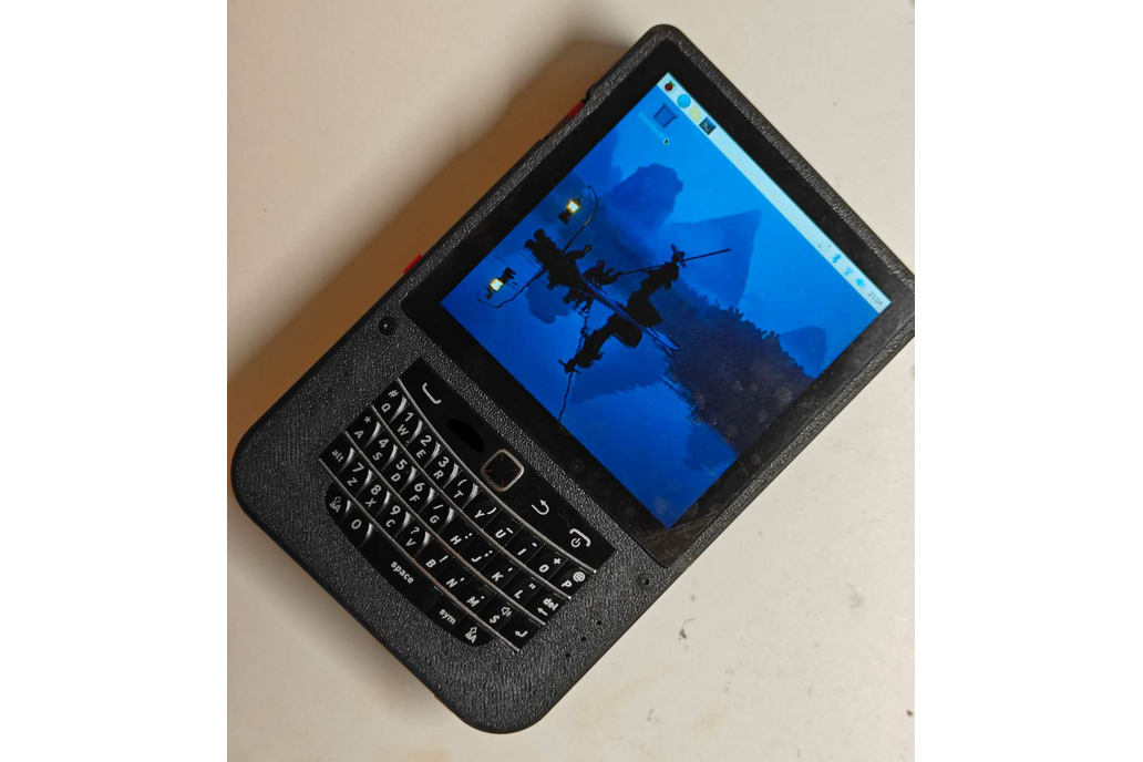 HackberryPi5 with 9900 keyboard 1