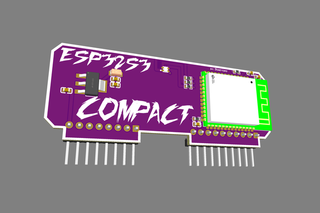 Rabbit-Labs ESP32 S3 COMPACT Flipper Zero board