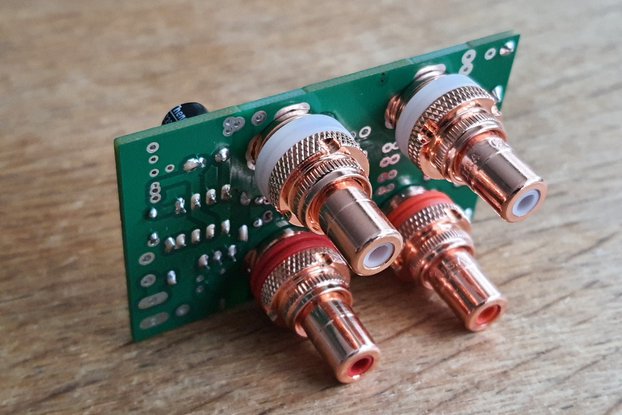 RCA OUT Delay Module for Tube Preamplifier