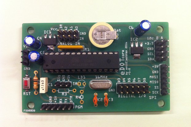eDOTcore R. 1.0 - Arduino UNO compatible RTC board