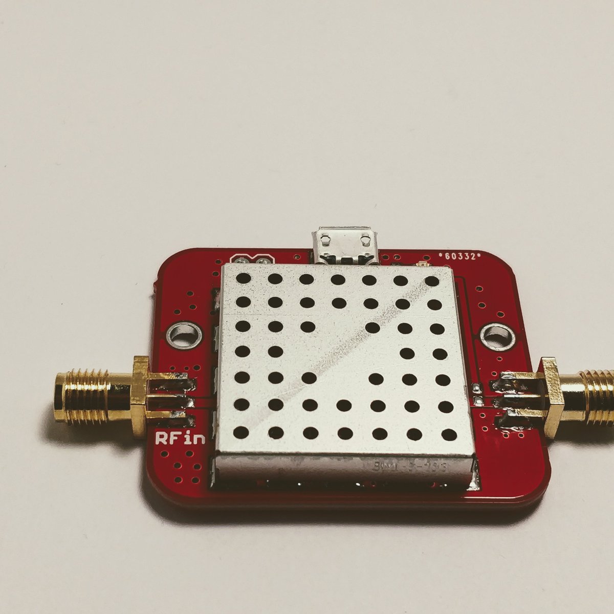 AIS Pre-Filtered LNA w//BIAS-TEE 160-164MHz Filter Gain 20dB; NF/<1dB Weather Band