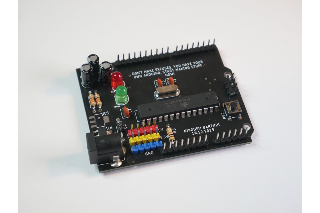 DIY Simplified Arduino PCB 1