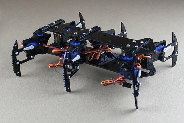 Acrylic Spider Hexapod Robot Kit