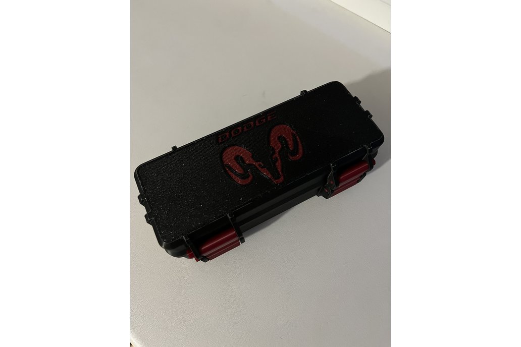 Dodge Logo box with Ram Valve Caps 1