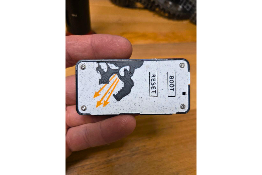 Case for Flipper Zero Wi-Fi Module/Marauder skull 1