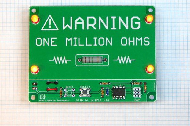"One Million Ohms" Microcontroller Project Kit
