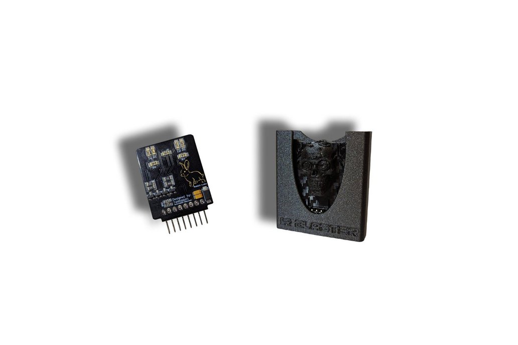 Rabbit Labs IR Blaster (Cyberpunk Skull Case) 1