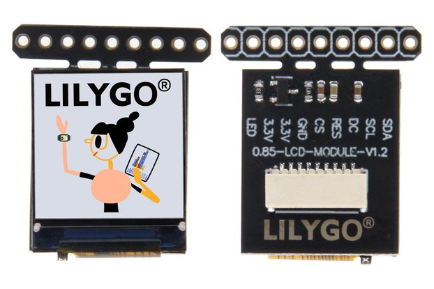 LILYGO® T-0.85 Inch LCD Module