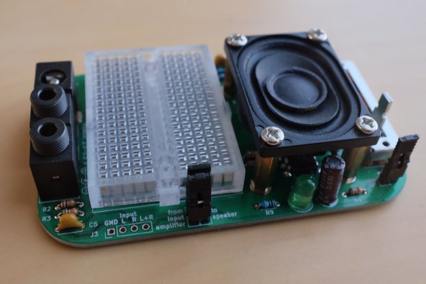 Experimenter's audio amplifier kit