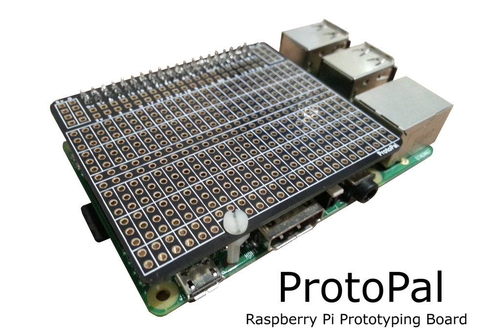 ProtoPal Raspberry Pi A+ B+ Prototyping Board 1