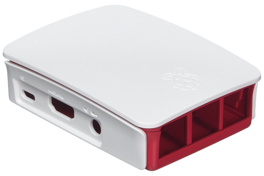 Raspberry Pi 3 Case - Red/White 1