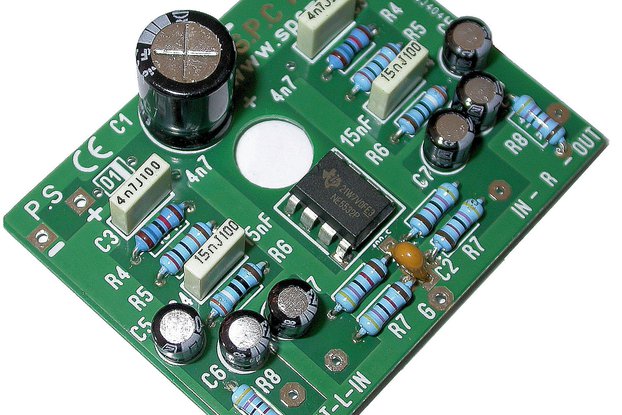 Phono preamp, RIAA preamplifier, KP200 pcb