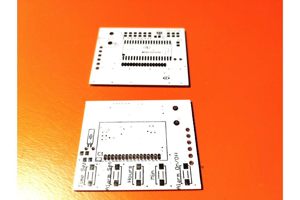 Bare PCB for multifunctional alarm clock 1