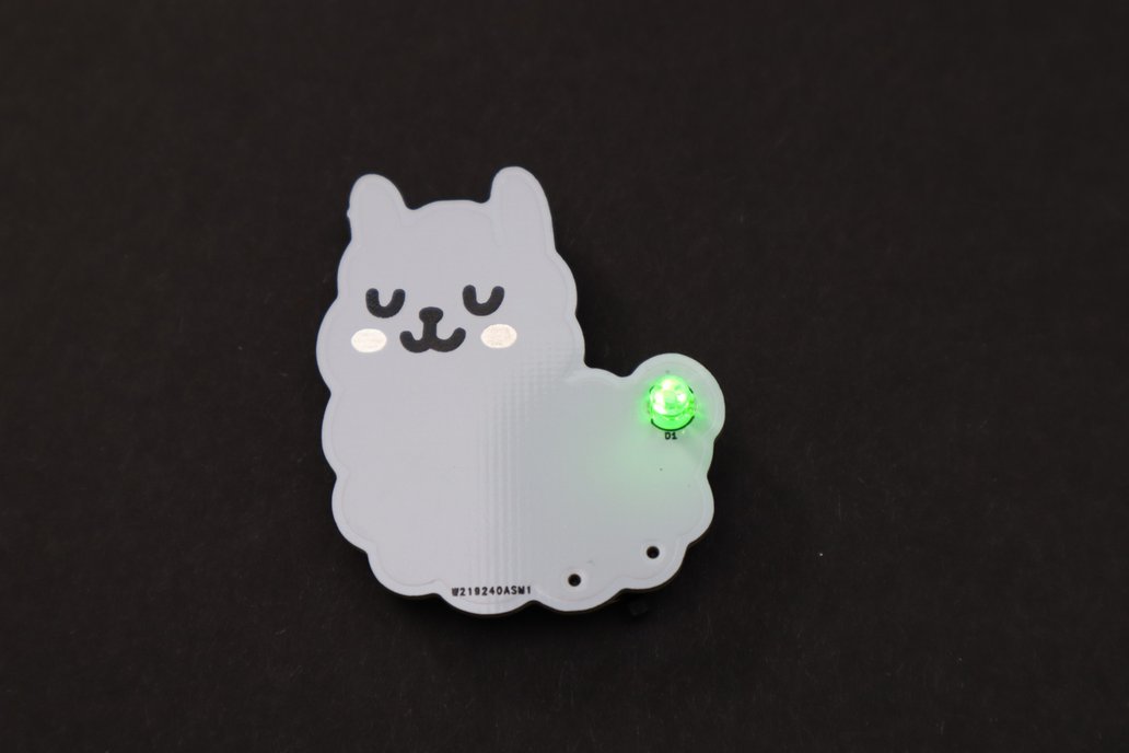 Alpaca Electronic Badge 1