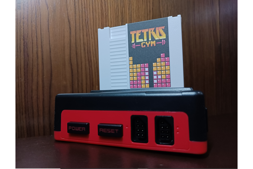TetrisGYM v5 NES Cartridge (fangame) from Techapore on Tindie
