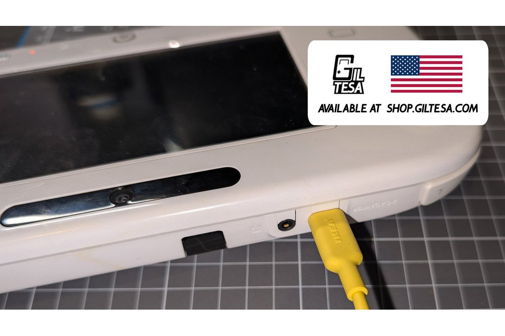 USB-C Mod for Nintendo Wii U GamePad 1