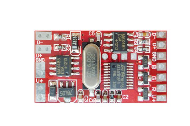 DMX512 Decoder for 5050 RGB LED Light(7836)