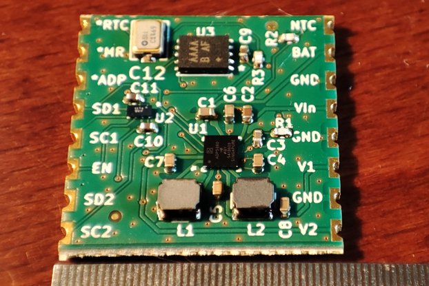 LLS3 - I2C Charger/PMIC (2x Voltage Out) + RTC