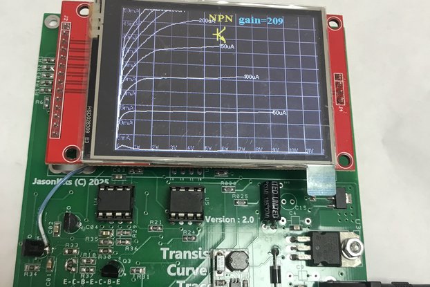 Transistor Curve Tracer V2.0