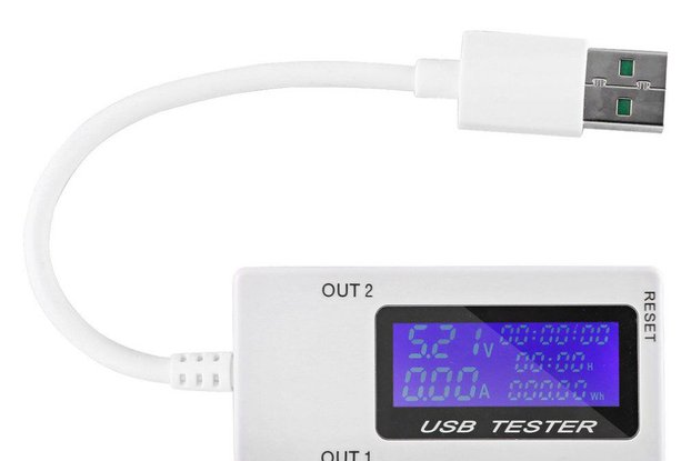 Mini Dual USB Current Voltage Tester