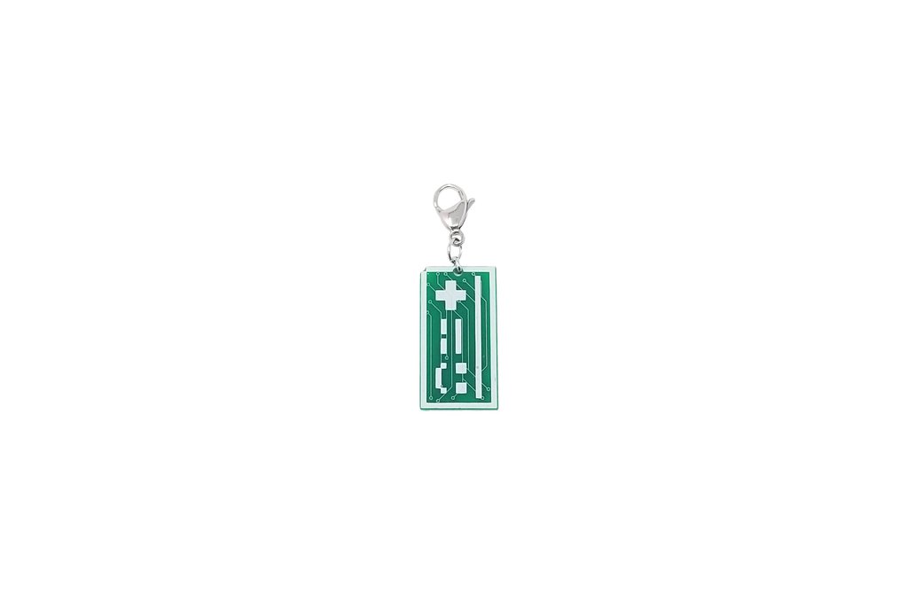 Happy Game Controller Circuit Board Charm 1