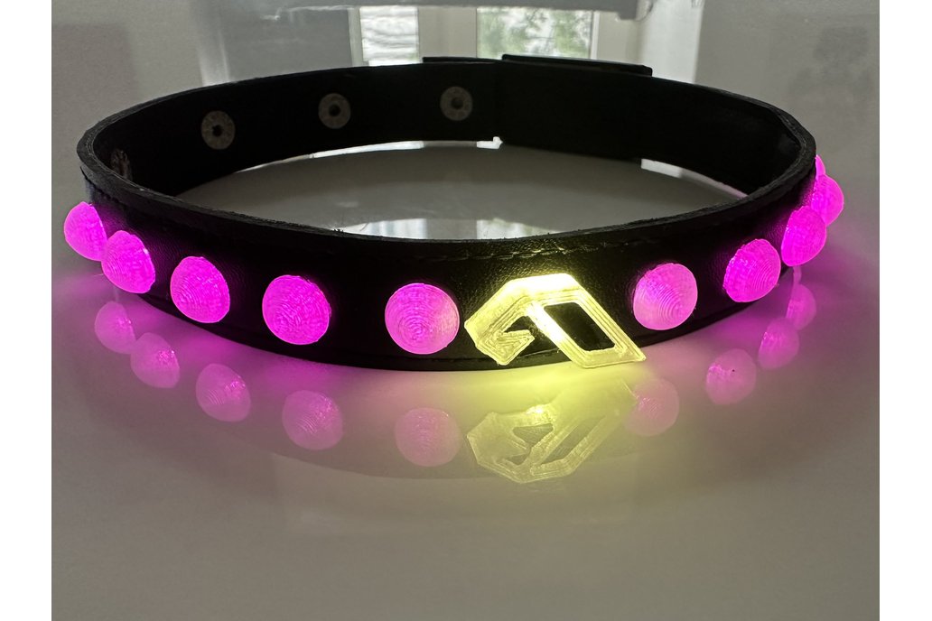 Anjuna LED - choker/necklace - EDM,PLUR,Party 1