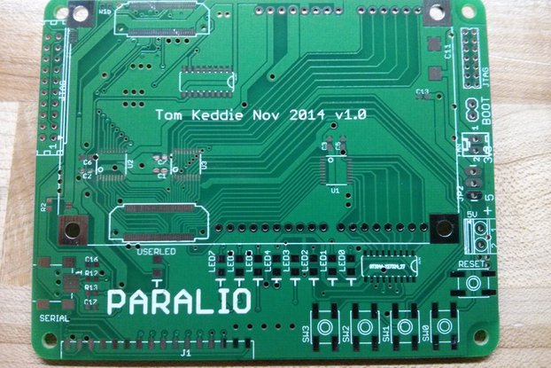 Paralio - IO for Parallella rev 1.0 PCB only