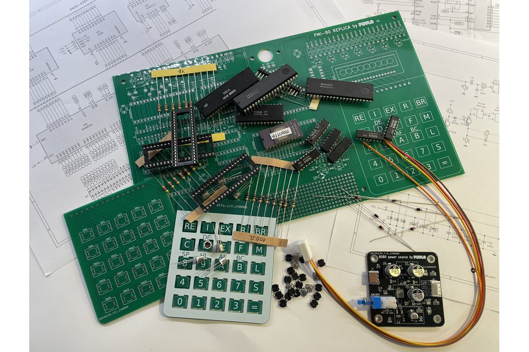 Replica of single-board computer PMI-80 (KIT) 1