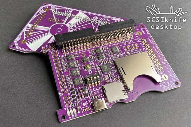 SCSIknife desktop - ZuluSCSI™ compatible emulator