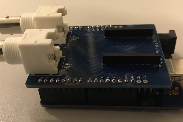 XY Oscilloscope Display Shield for Arduino