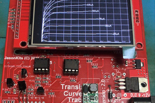 Transistor Curve Tracer V2.0