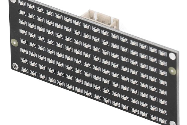 8x16 LED Matrix Display Module