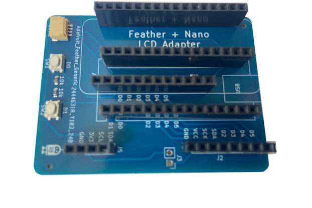 Feather + Nano adapter board