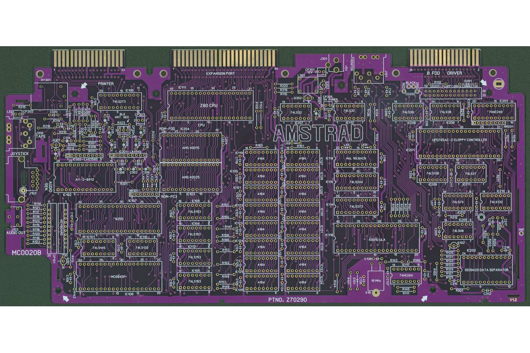 Amstrad CPC6128 Replica PCB 1